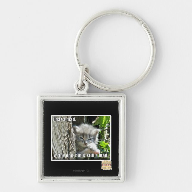 I haz a mad key ring (Front)