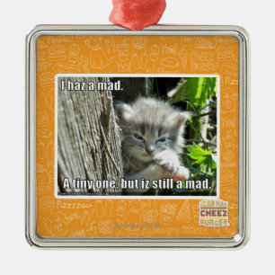 I haz a mad metal tree decoration