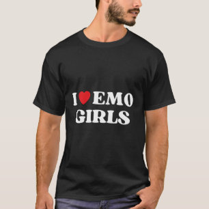 I He Emo Quote Red He Emo Style T-Shirt
