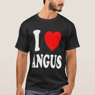 I He Love Angus Spouse Married T-Shirt