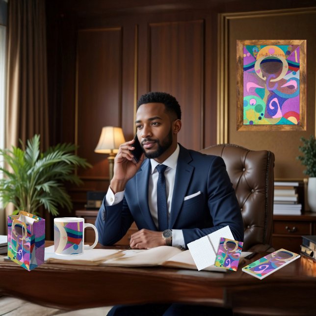 I Heal Medium Gift Bag (Get the full "I Heal" collection at: https://bit.ly/SmartArtZazzle)