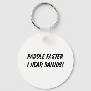 I HEAR BANJOS! KEY RING
