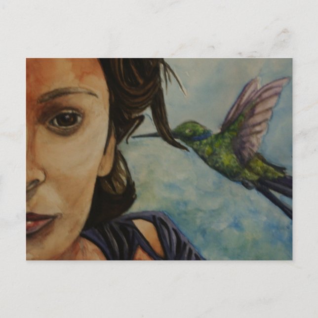 i hear spring postcard (Front)