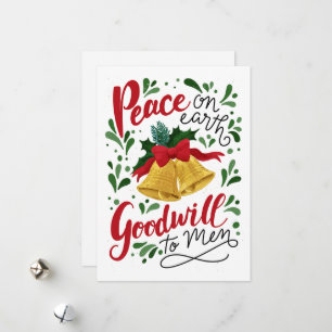 I Heard The Bells Flat Holiday Card