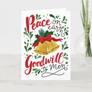 I Heard The Bells Folded Holiday Card