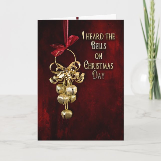 I Heard The Bells Holiday Card (Front)