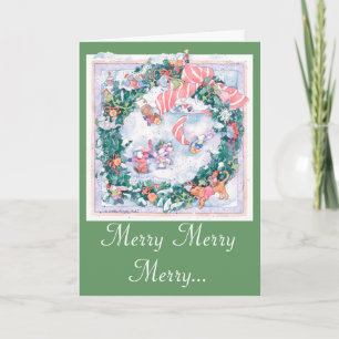 I heard the bells on Christmas Day Holiday Card