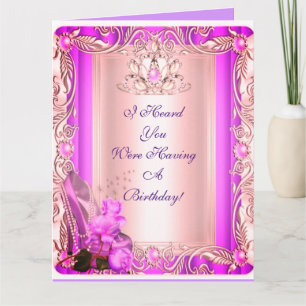 I Heard  You We're Having a Birthday card