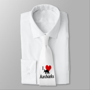 I Heart Aardvarks Tie