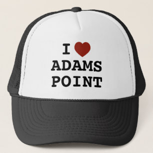 I heart Adams Point Trucker Hat