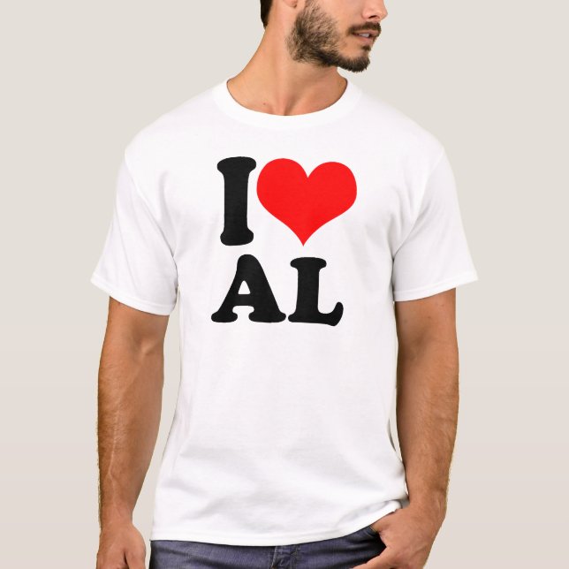 I Heart AL T-Shirt (Front)