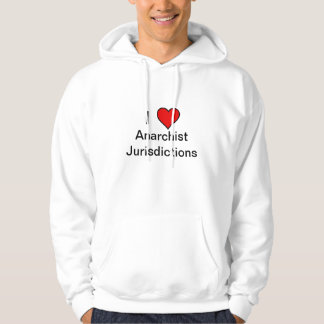 I heart Anarchist Jurisdictions Hoodie