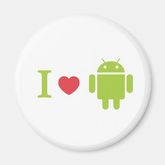 I heart Android Magnet