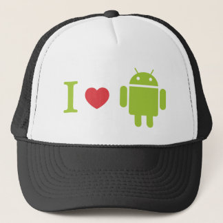 I heart Android Trucker Hat