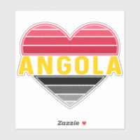 I Heart Angola, Angolan Flag Colours