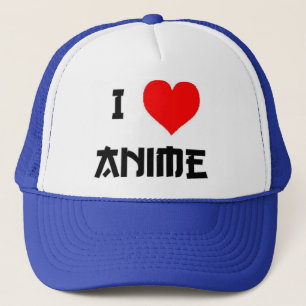 I Heart Anime Trucker Hat