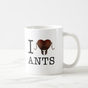 I heart ants mug