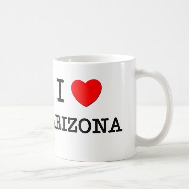I HEART ARIZONA COFFEE MUG (Right)