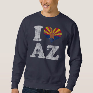 I heart Arizona Flag AZ Sweatshirt