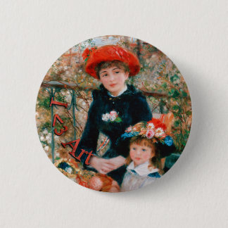 I Heart Art - Renoir 6 Cm Round Badge