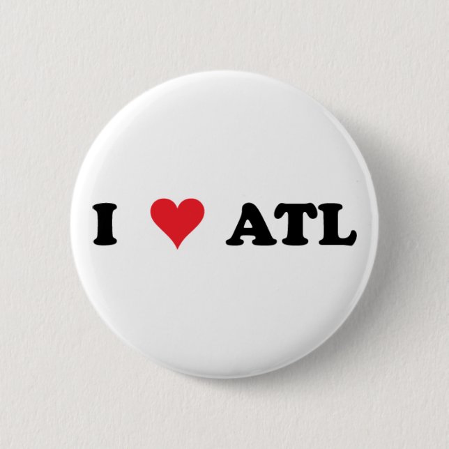 I Heart ATL button (Front)