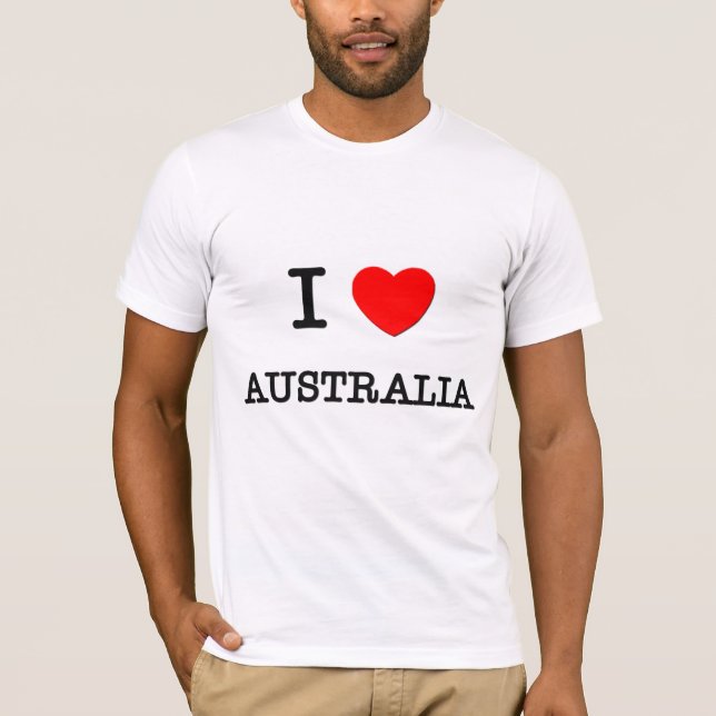 I HEART AUSTRALIA T-Shirt (Front)