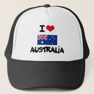 I HEART AUSTRALIA TRUCKER HAT