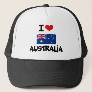 I HEART AUSTRALIA TRUCKER HAT