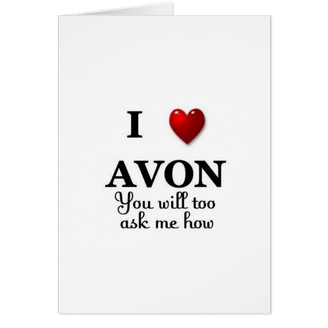 i heart avon ask me how (Front)