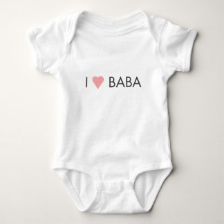 I HEART BABA BABY BODYSUIT