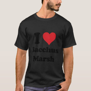 I Heart Bacchus Marsh Love Australia Aussie T-Shirt