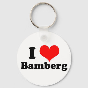 I heart Bamberg Key Ring