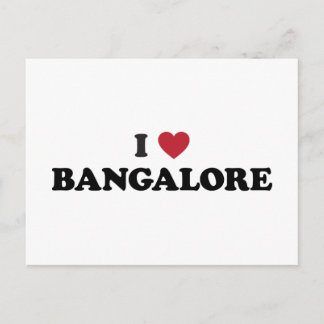 I Heart Bangalore India Postcard