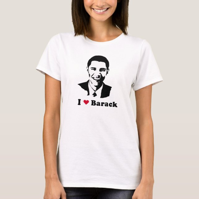 I Heart Barack T-shirt (Front)