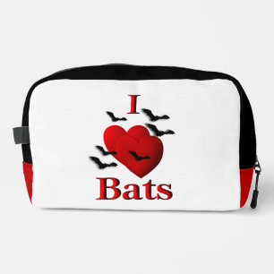 I Heart Bats Dopp Kit