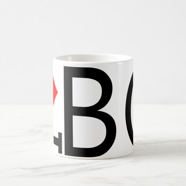 I heart BC Coffee Mug (Center)