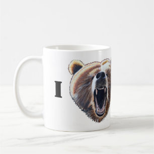 I Heart Bears Coffee Mug