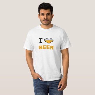 I Heart Beer - Funny T-Shirt