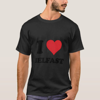 I Heart Belfast Love Uk T-Shirt