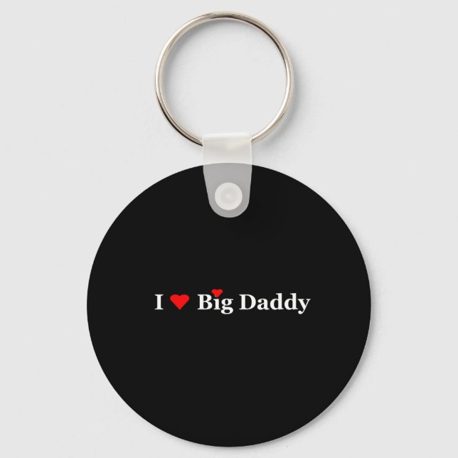 I Heart Big Daddy Gifts Key Ring (Front)