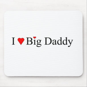 I Heart Big Daddy Mouse Mat