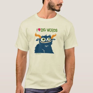 I *heart* Big Words -- shirts