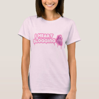 I Heart Blogging T-Shirt