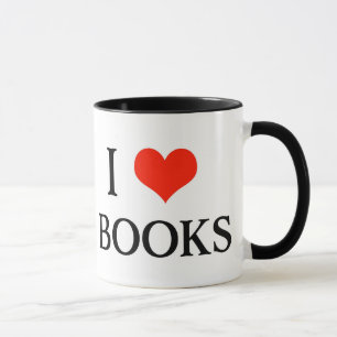 I Heart Books Mug