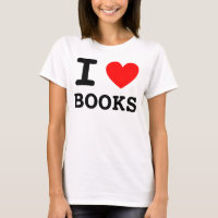 I Heart Books Shirt