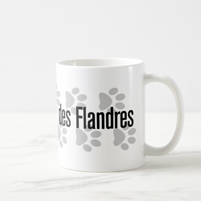 I (heart) Bouviers des Flandres Coffee Mug (Right)