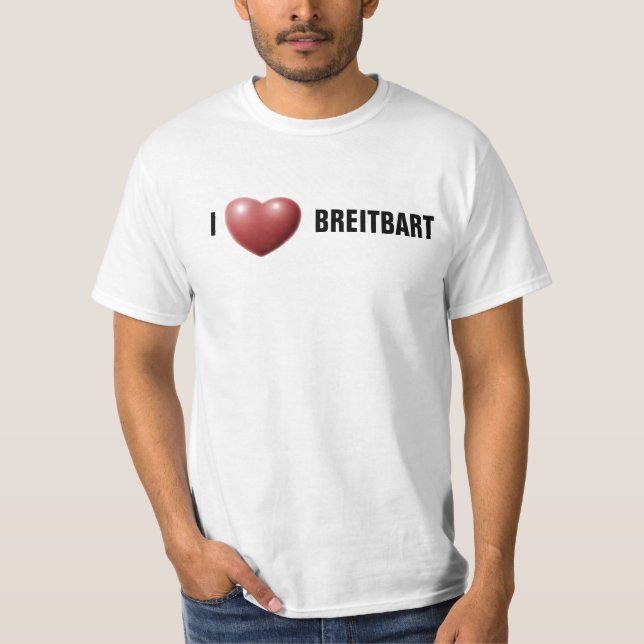 I Heart Breitbart T-Shirt (Front)