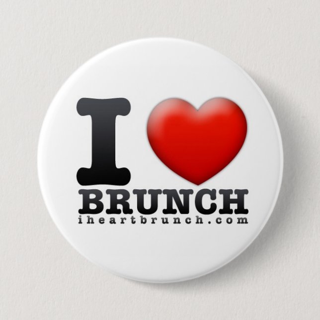 I Heart Brunch Button (Front)