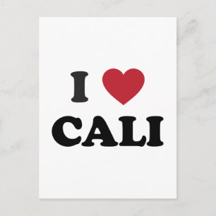 I Heart Cali Colombia Postcard