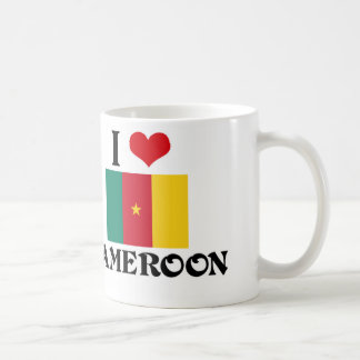 I HEART CAMEROON COFFEE MUG